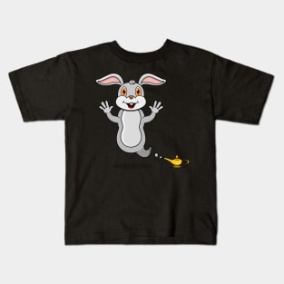 Cute Rabbit Ghost and Flying Kids T-Shirt